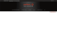 Desktop Screenshot of earhero.com